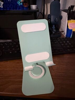 Adjustable Light Green Phone Stand
